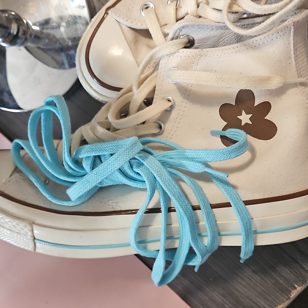 Converse All Stars le fleur Woman Size 10 MEN 8 - Picture 7 of 7
